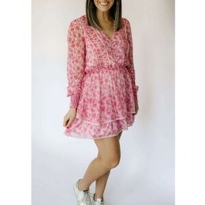 Allison New York Fit & Flare Floral Mini Dress sz SML in Spring Mix Colorway​